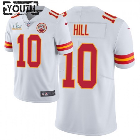 Kinder Kansas City Chiefs Trikot Tyreek Hill 10 Nike Weiß 2021 Super Bowl LV